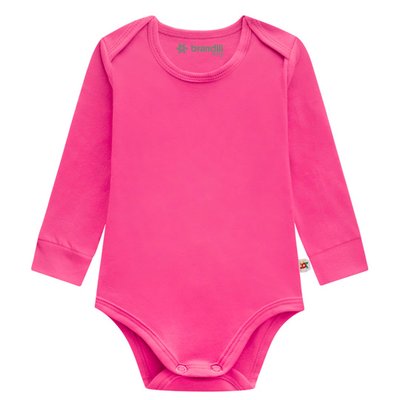 Body Básico Bebê Menina Pink - Brandili