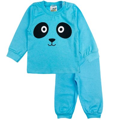 Pijama Bebê Menino Pandinha Azul