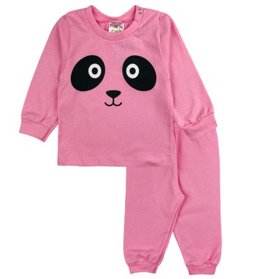 Pijama Bebê Menina Pandinha Rosa