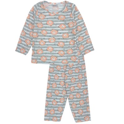 Pijama Infantil Menina Little Bear Cinza