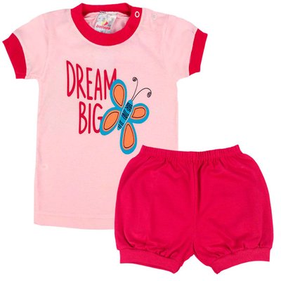 Pijama Bebê Menina Dream Rosa
