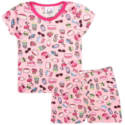 Pijama Bebê Menina Summer Rosa