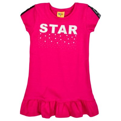 Vestido Kids Menina Star Pink