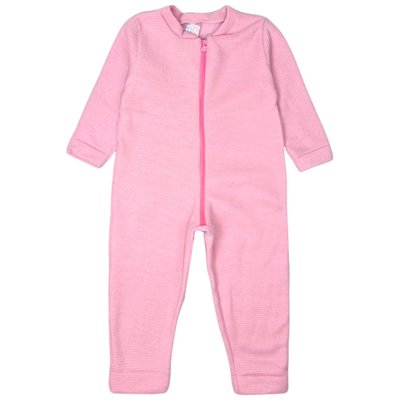 Macacão Soft Infantil Menina Listras Pink