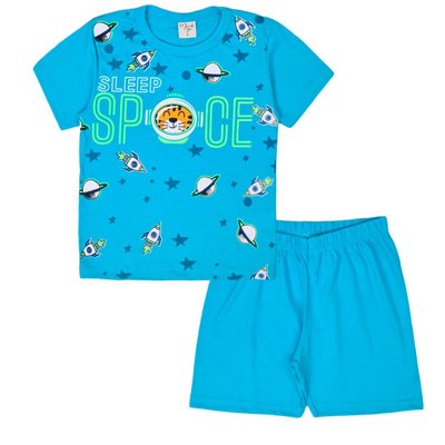 Pijama Infantil Menino Space Azul